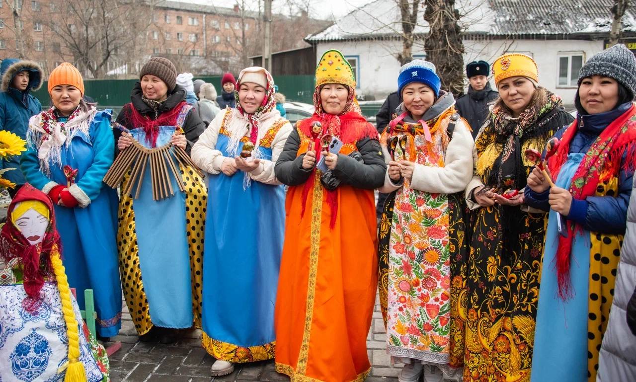 Масленичные гуляния в Красноярском крае, Республики Тыва и Республики Хакасия